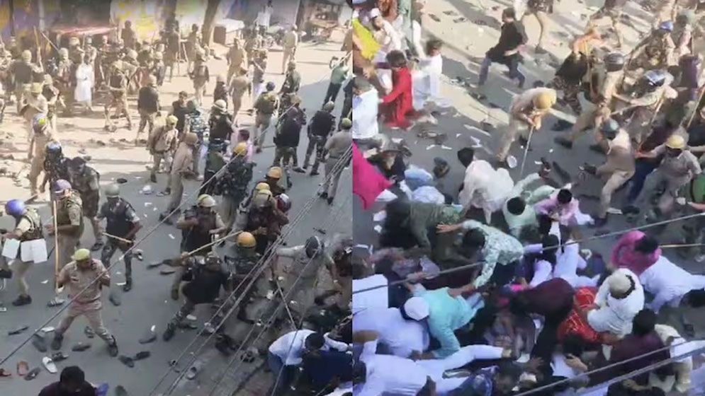 ‘আই লাভ মুহাম্মদ’ স্লোগানে উত্তাল উত্তরপ্রদেশ, ভারতজুড়ে বিক্ষোভ-প্রতিবাদ