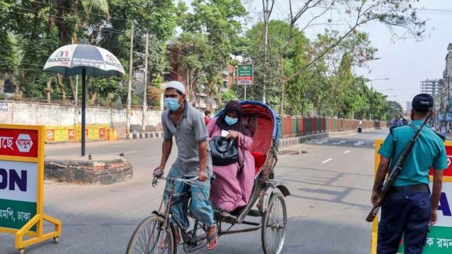 ২৪ ঘণ্টায় ৮ জনের নমুনা পরীক্ষা করে একজনের শরীরে মিলল করোনা