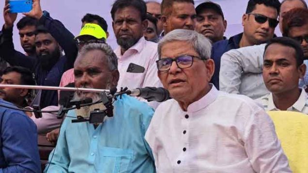 দেশের চলমান সব সংকট নাটকের অংশ, মানুষ ভোট দিতে চায়: মির্জা ফখরুল