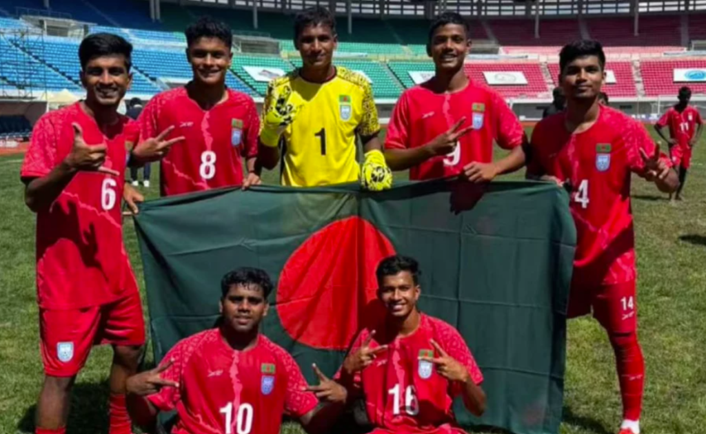 শ্রীলঙ্কার বিপক্ষেও গোল উৎসব, ৩ ম্যাচে ১৮ গোল করল বাংলাদেশ