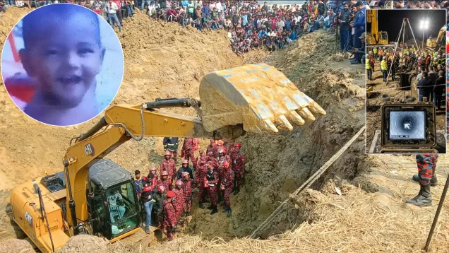 ৩২ ঘণ্টা পর জীবিত উদ্ধার শিশু সাজিদ