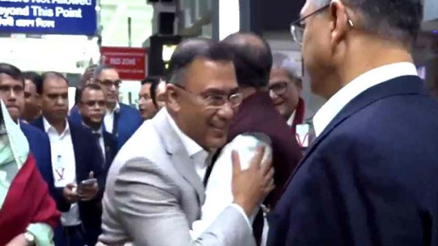 দীর্ঘ ১৭ বছর পর দেশের মাটিতে তারেক রহমান