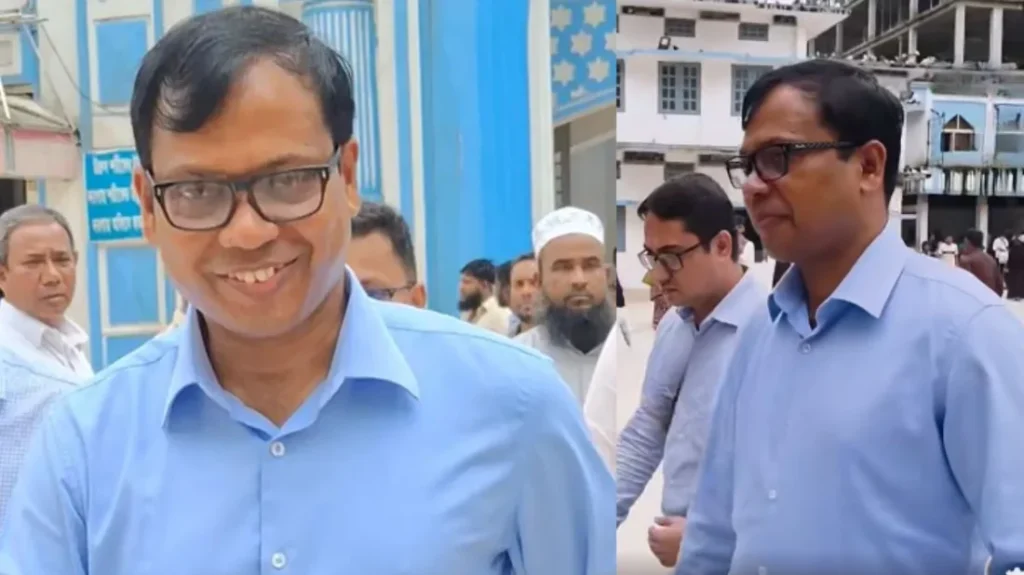 হযরত শাহজালাল (রহ.)-এর মাজারে পাঁচ লাখ টাকা দিলেন বিদায়ী ডিসি সারওয়ার