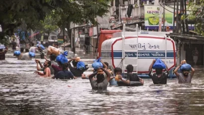 এশিয়াজুড়ে প্রকৃতির তাণ্ডব: বন্যা, ভূমিধস ও টাইফুনে বিপর্যস্ত জনজীবন
