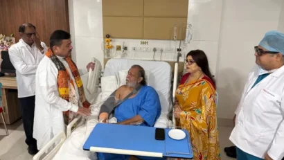 হাসপাতালে মিঠুন চক্রবর্তী, দেখতে গেলেন বিজেপি নেতা শুভেন্দু অধিকারী