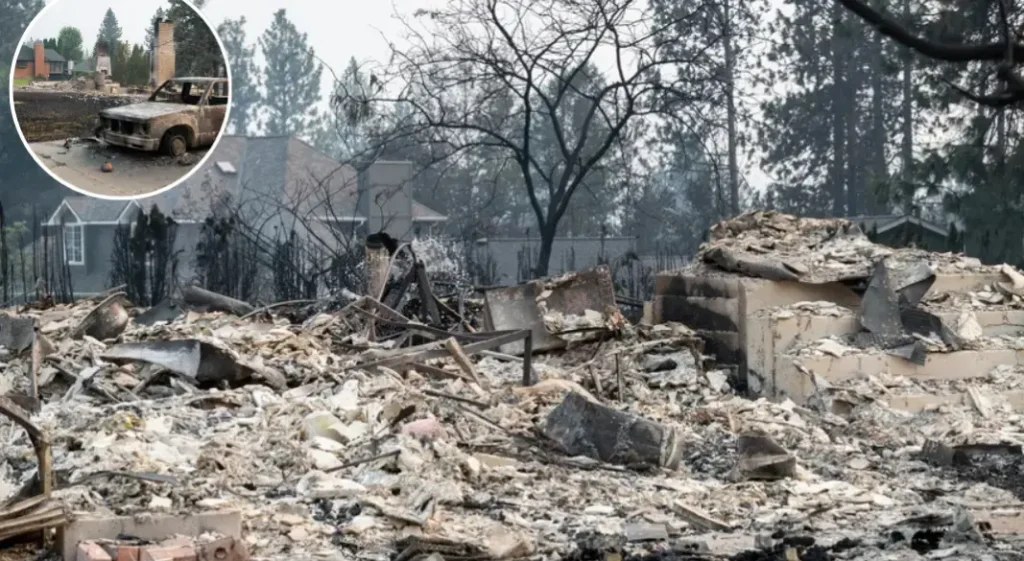 ওয়াশিংটনে ভয়াবহ দাবানল: পুড়ে গেছে ৭ শতাধিক স্থাপনা, নিরাপদে সরানো হয়েছে ৬৫ হাজার মানুষ