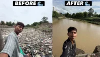 একাই নদী পরিষ্কার করে আন্তর্জাতিক স্বীকৃতি, ডাচ প্রতিষ্ঠানে চাকরির প্রস্তাব ভারতীয় তরুণের