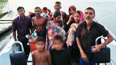 পদ্মায় নৌকাডুবি, বিএসএফের উদ্ধার করা ১০ বাংলাদেশিকে ফেরত পাঠানো হয়েছে