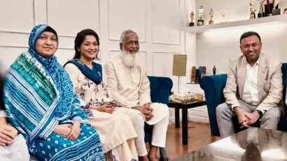 ইতালির ঘটনার পর বাঁধনের বাসায় পররাষ্ট্র প্রতিমন্ত্রী